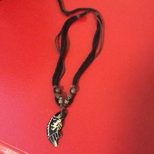 Hand carved necklace